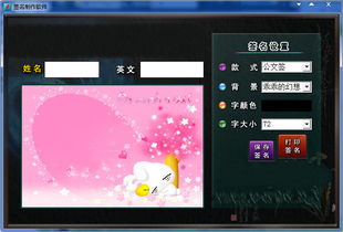 签名制作软件1.0.0.29绿色版 从设计到实现的轻量化解决方案